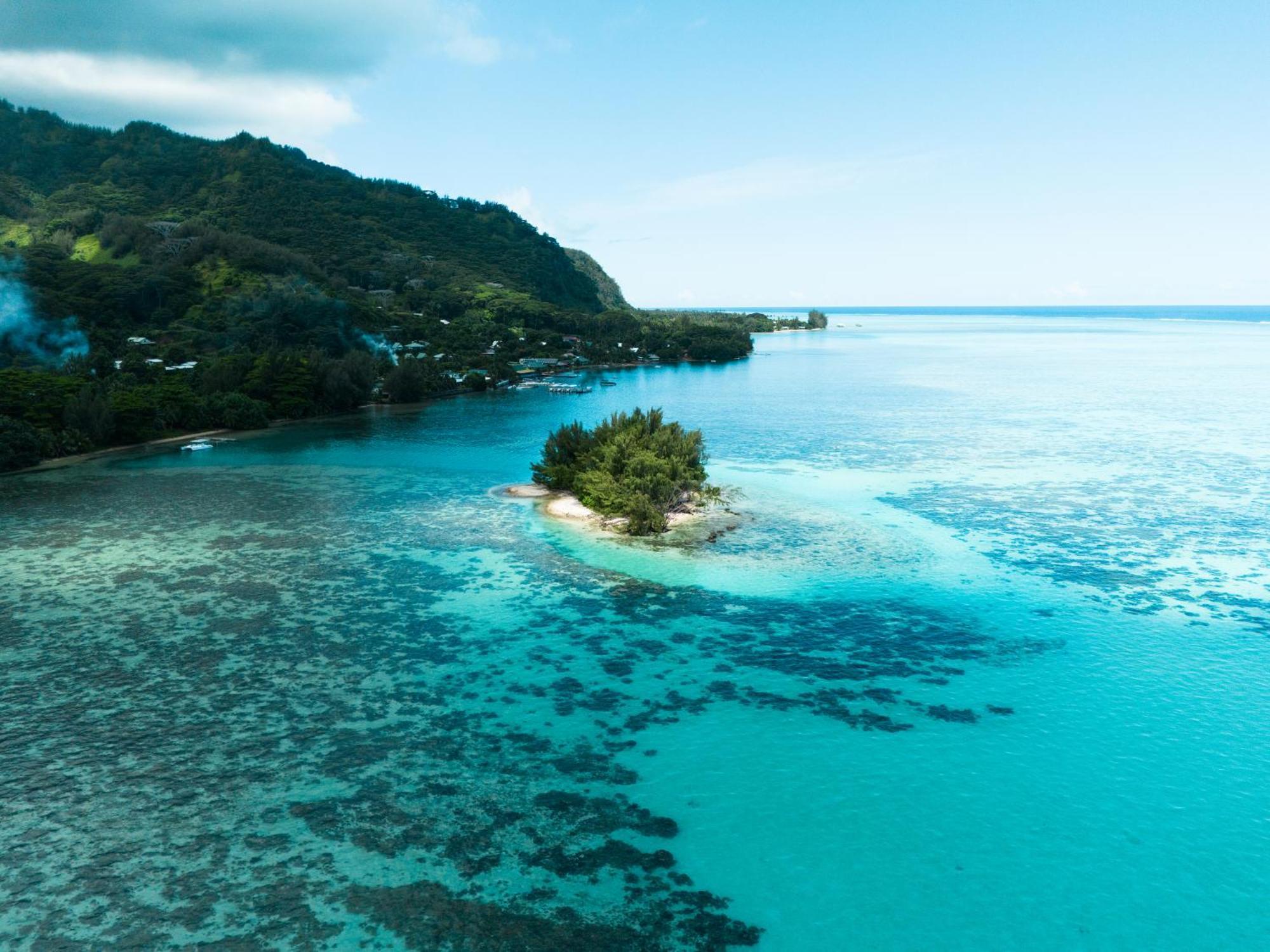 Niu Beach Hotel Moorea Luaran gambar
