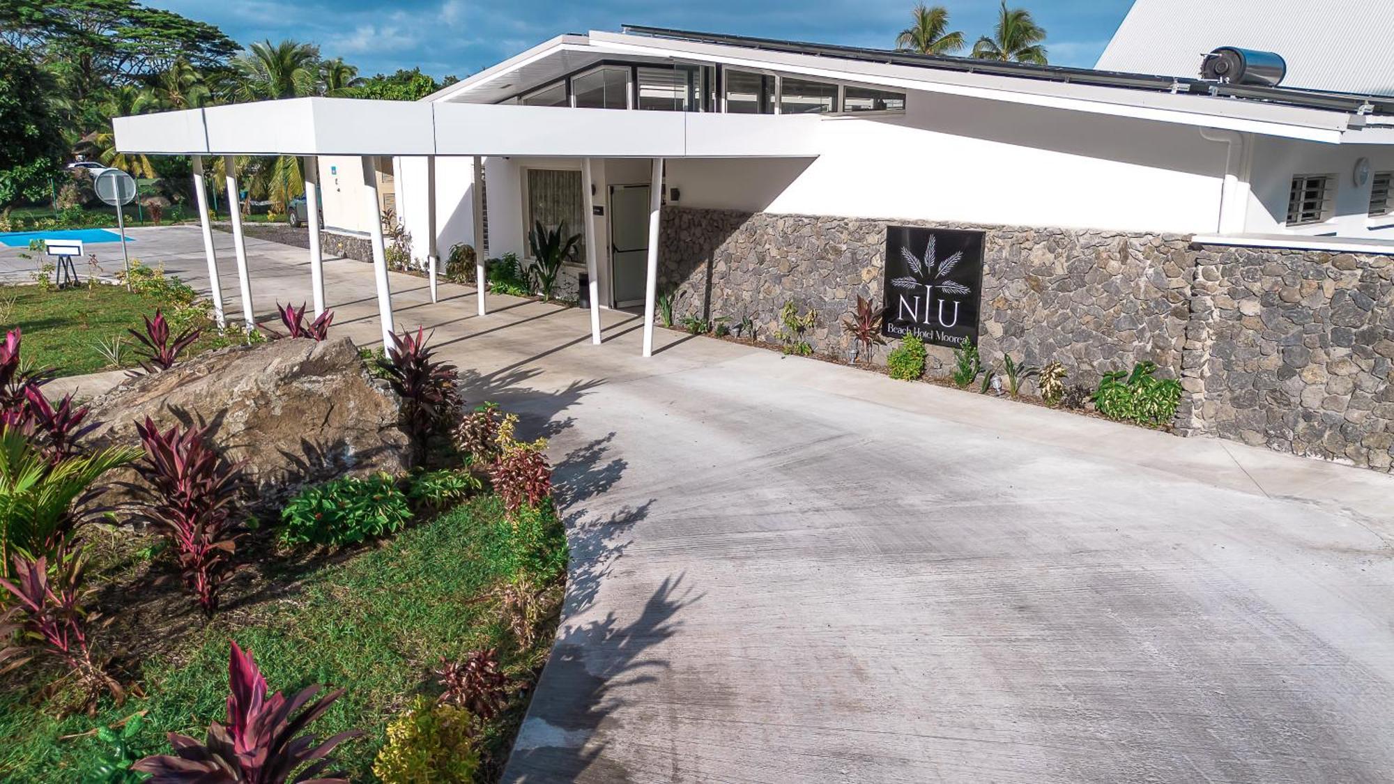 Niu Beach Hotel Moorea Luaran gambar