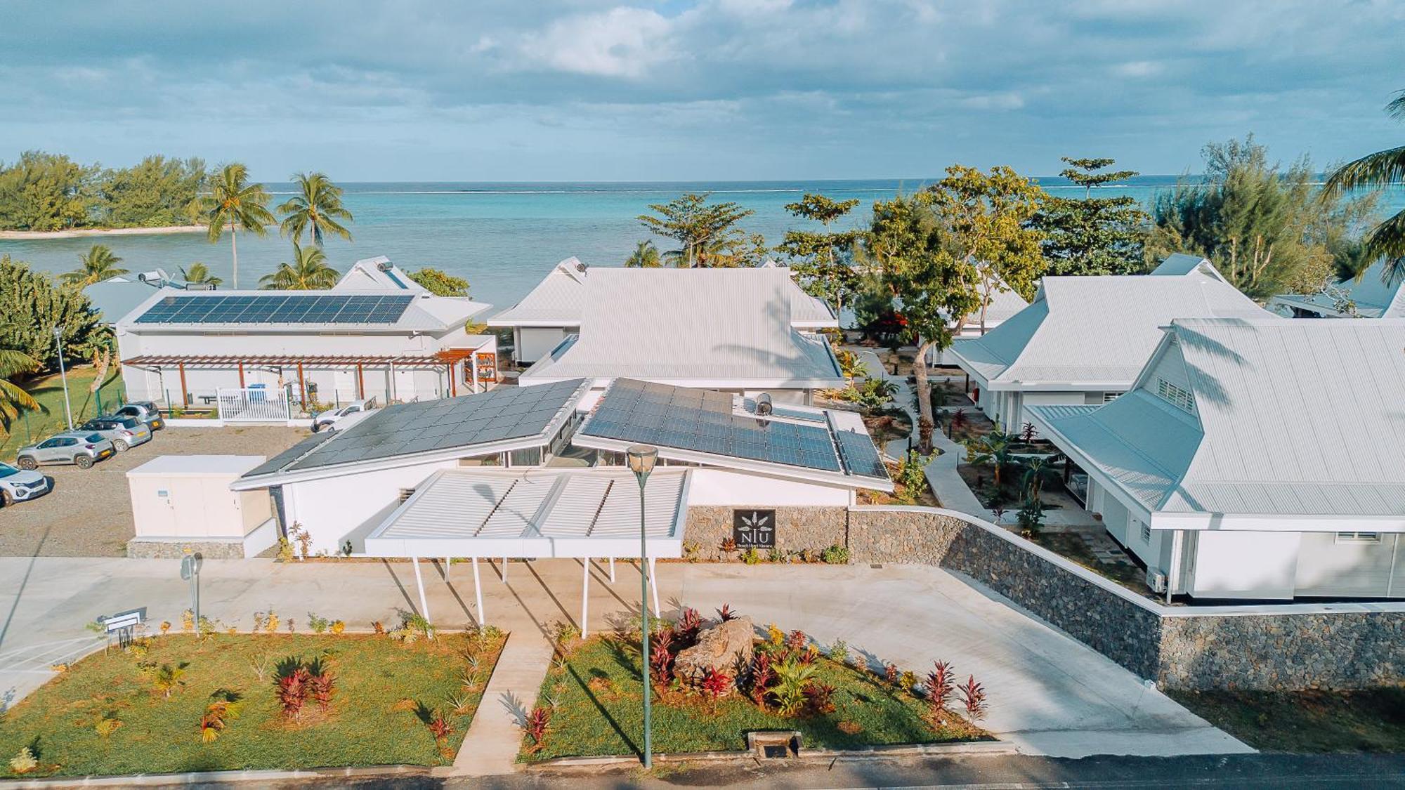 Niu Beach Hotel Moorea Luaran gambar