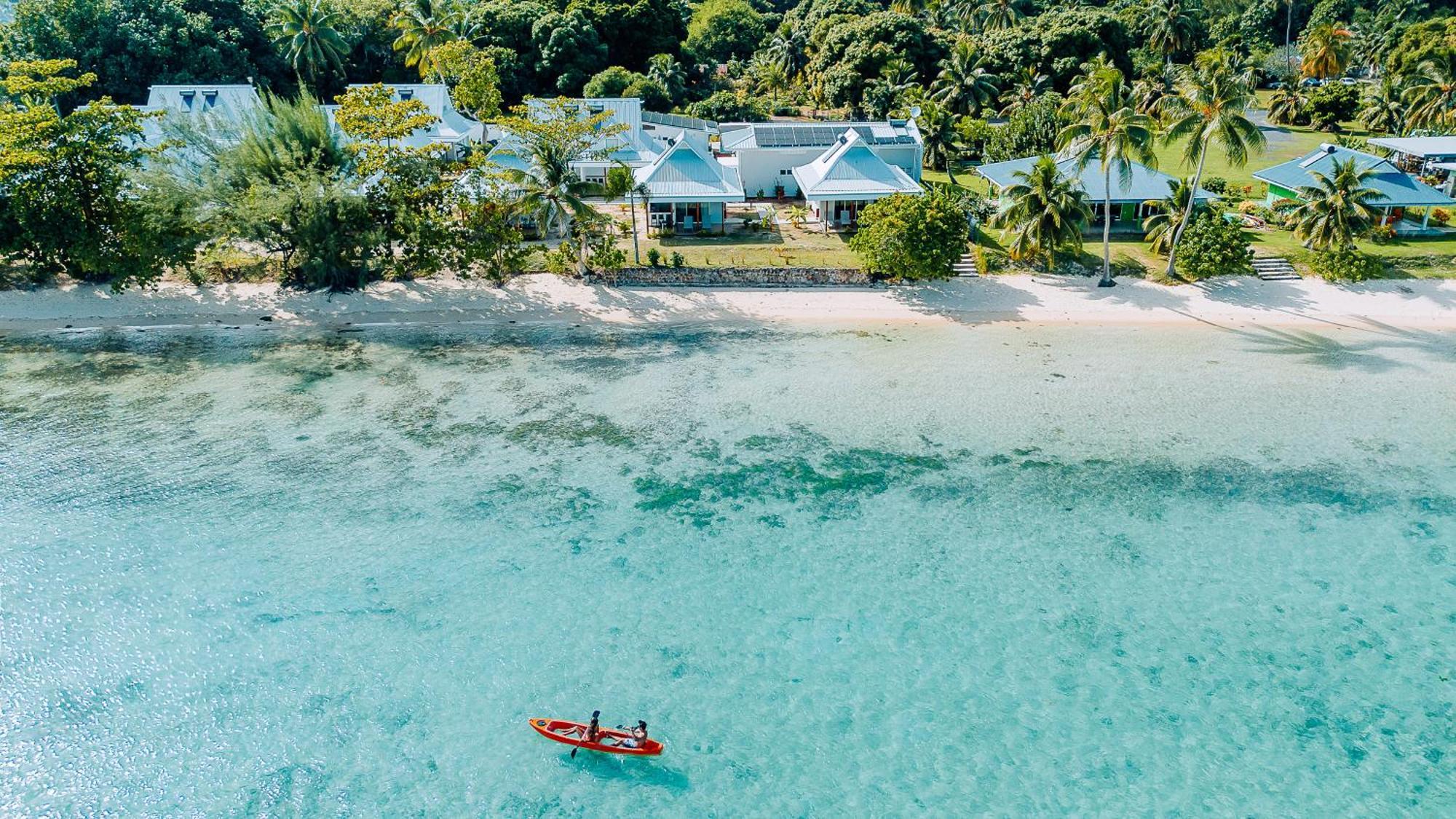 Niu Beach Hotel Moorea Luaran gambar