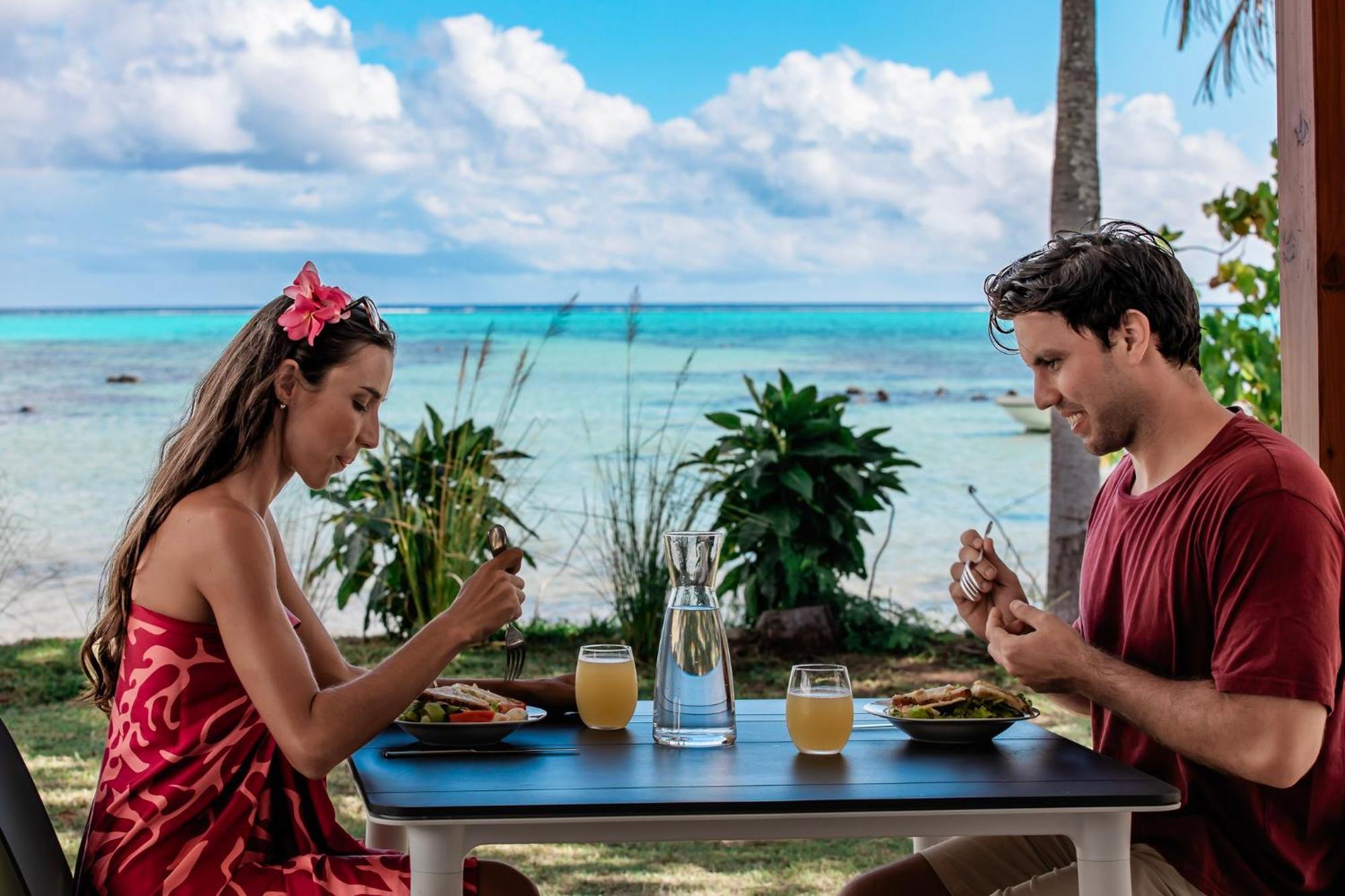 Niu Beach Hotel Moorea Luaran gambar